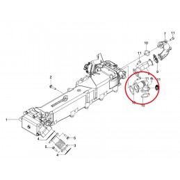 Schemat modułu recyrkulacji spalin MAN