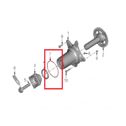 O-RING NAPĘDU WENTYLATORA...
